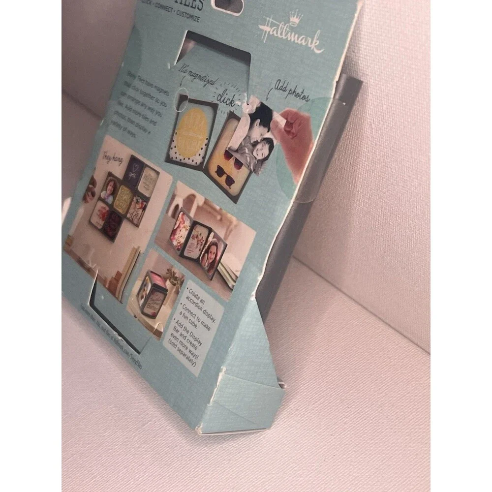 Hallmark Magnetic Story Tiles 4x4 Photo Display Click Connect
